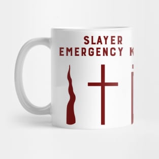 Buffy's weapons Mug